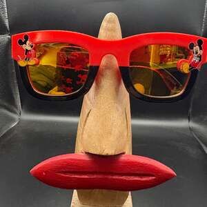 Disney Mickey Mouse Arkaid Red & Black Wayfarer Kids Sunglasses